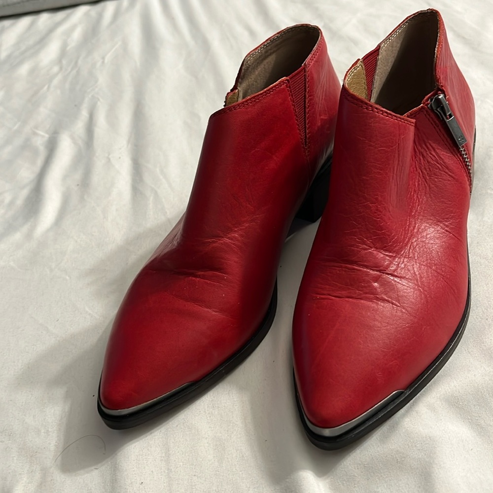 New cute red booties